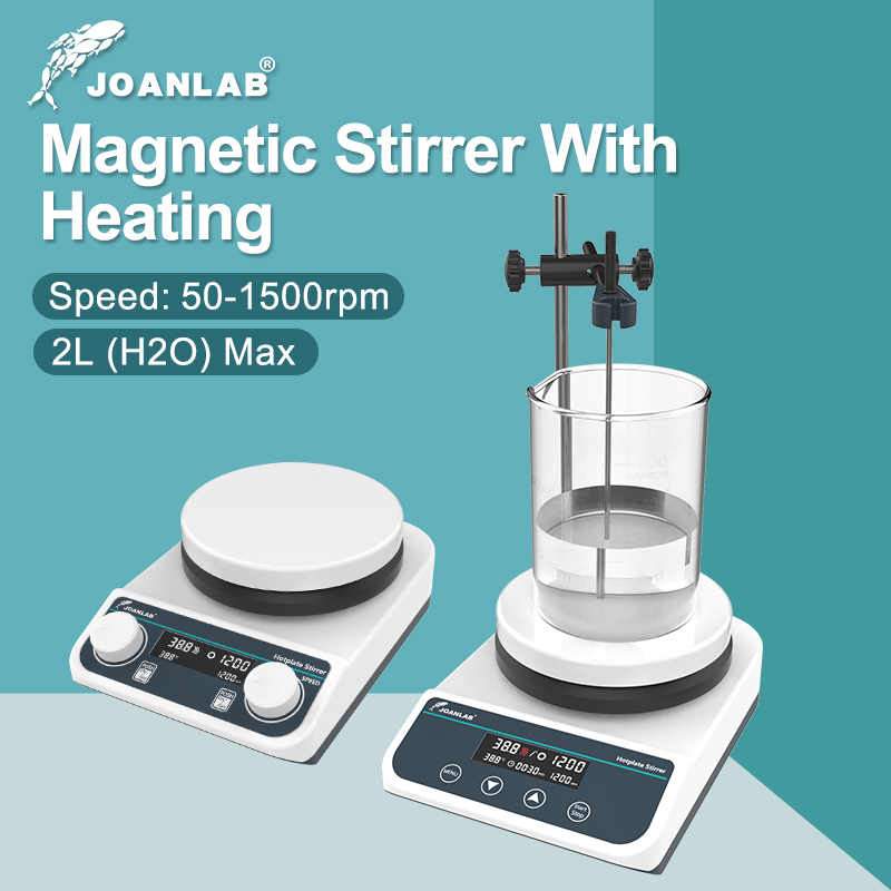 Water Bath Laboratory - JOANLAB Magnetic Stirrer With Heating Stirrer