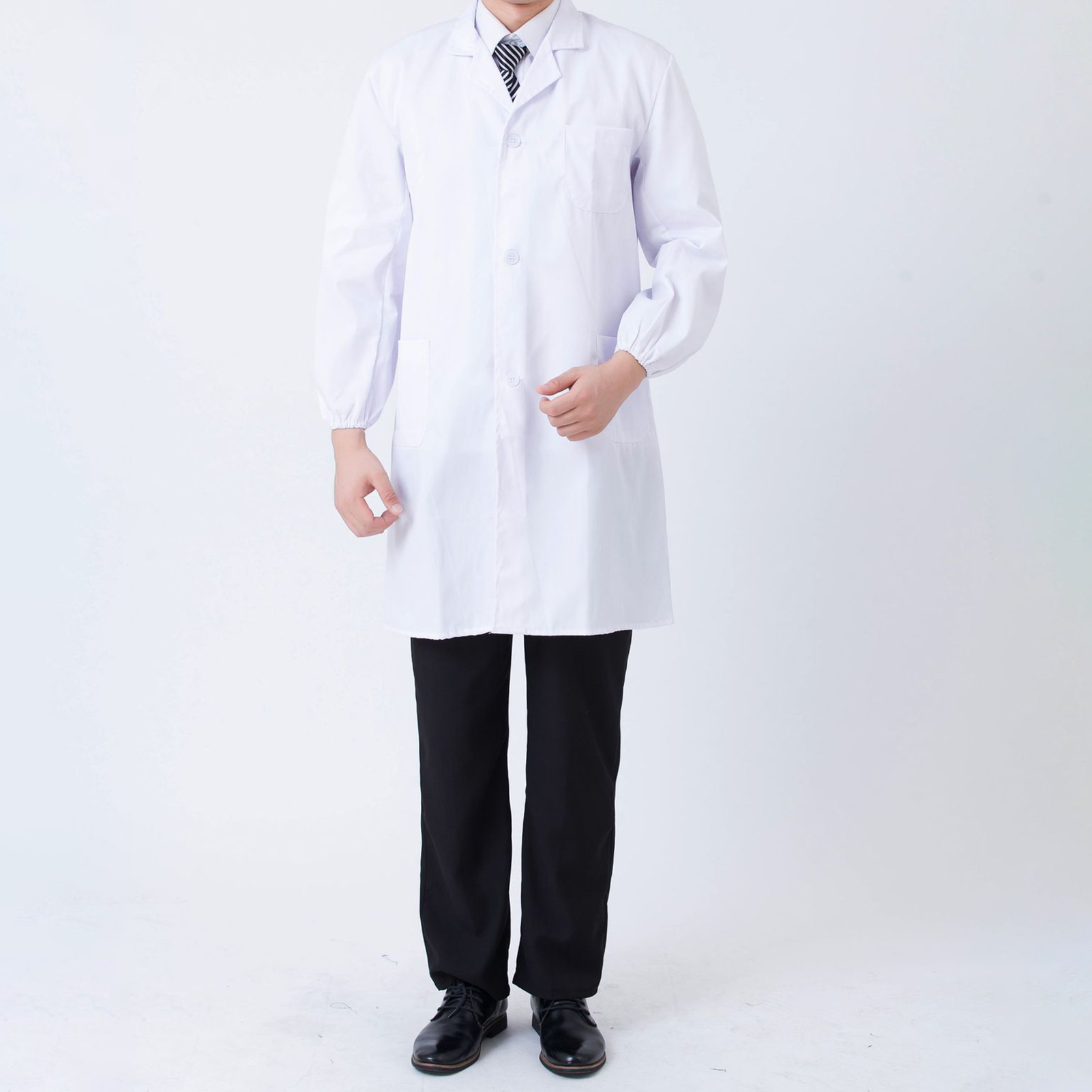 Medical Lab Coats - Medical Student White Lab Coat with