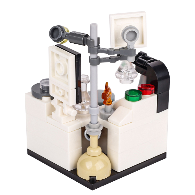 MOC City Laboratory Lab Buildi - Medical Lab Microscope recension och pris