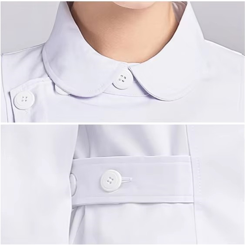 new pure cotton breathable whi - Medical Lab Coats recension och pris
