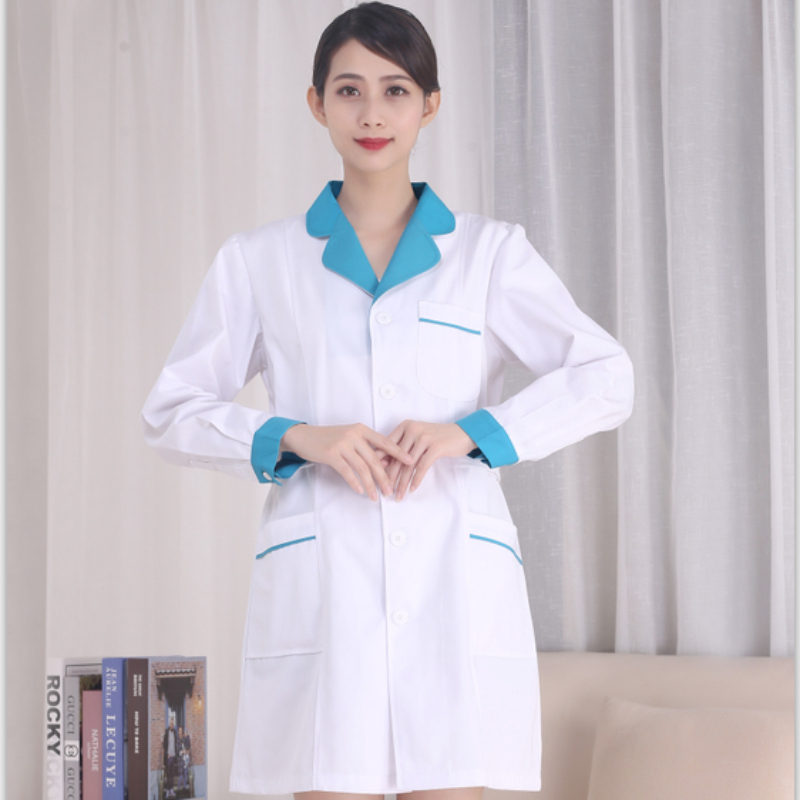 White Nurse Uniforms Short Sle - Medical Lab Coats recension och pris