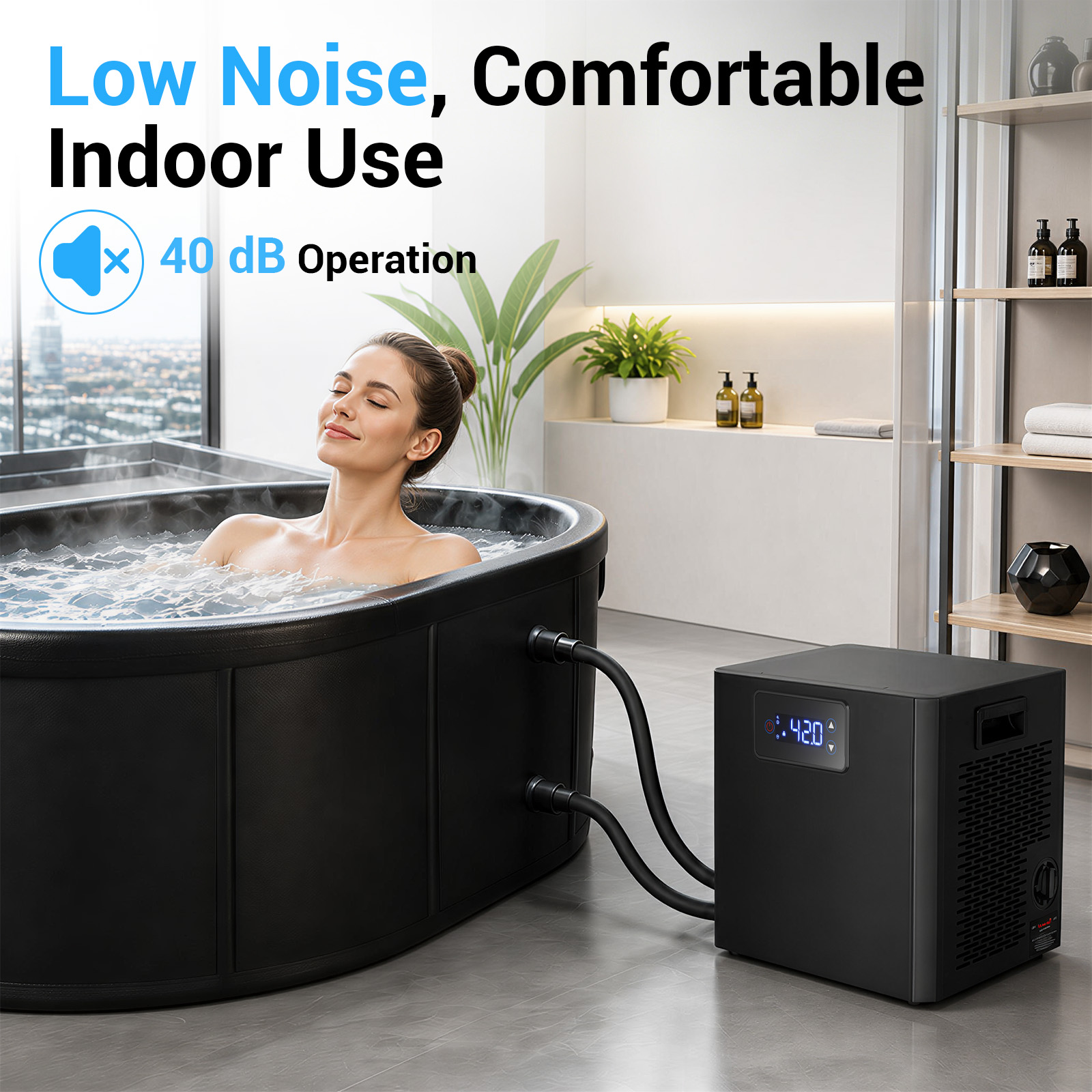 Oval Ice Bath Chiller & Cold P - Water Bath Laboratory recension och pris