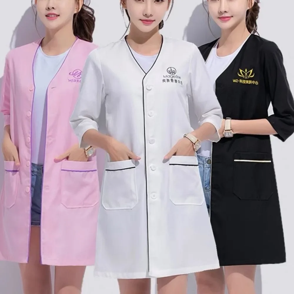 Custom Logo Beauty Uniform Bea - Medical Lab Coats recension och pris