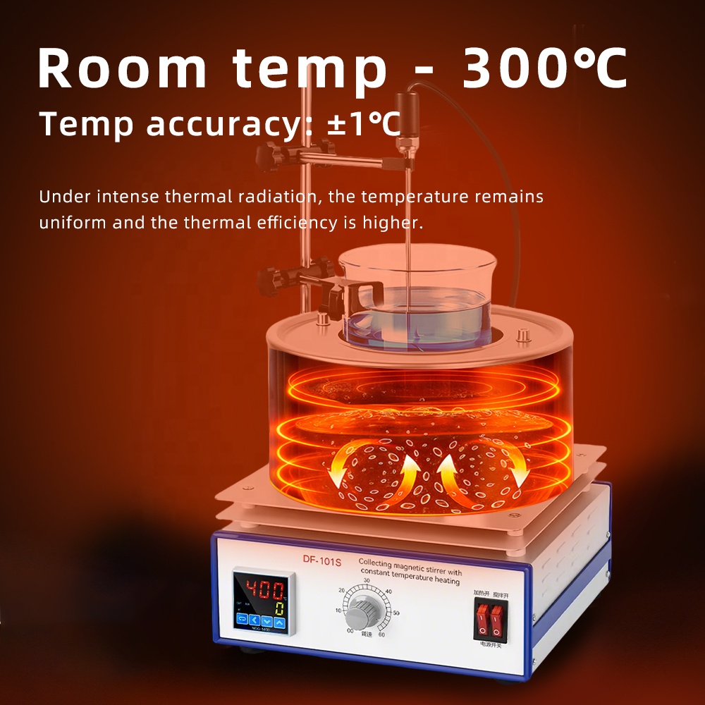 300℃ Laboratory Magnetic Stirr - Water Bath Laboratory recension och pris